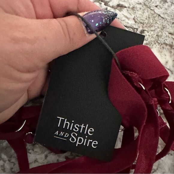 Thistle & Spire strapped in Ruby garter belt lingerie - Picture 4 of 10